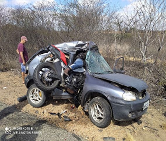 Delegado com atuação no Cariri morre após grave acidente automobilístico na BR-230